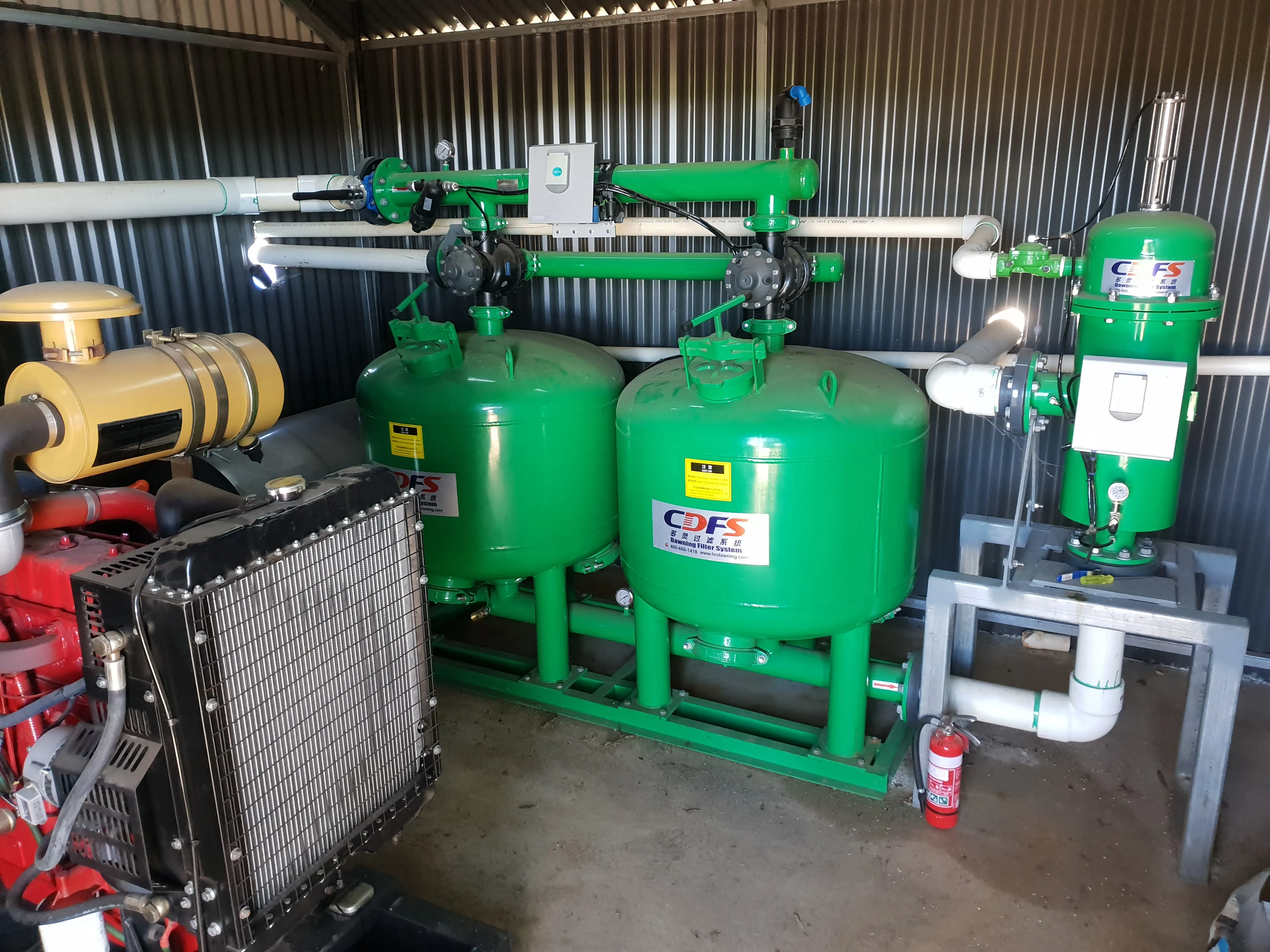 Projek Pengairan Air Sungai Australia untuk Ladang Anggur